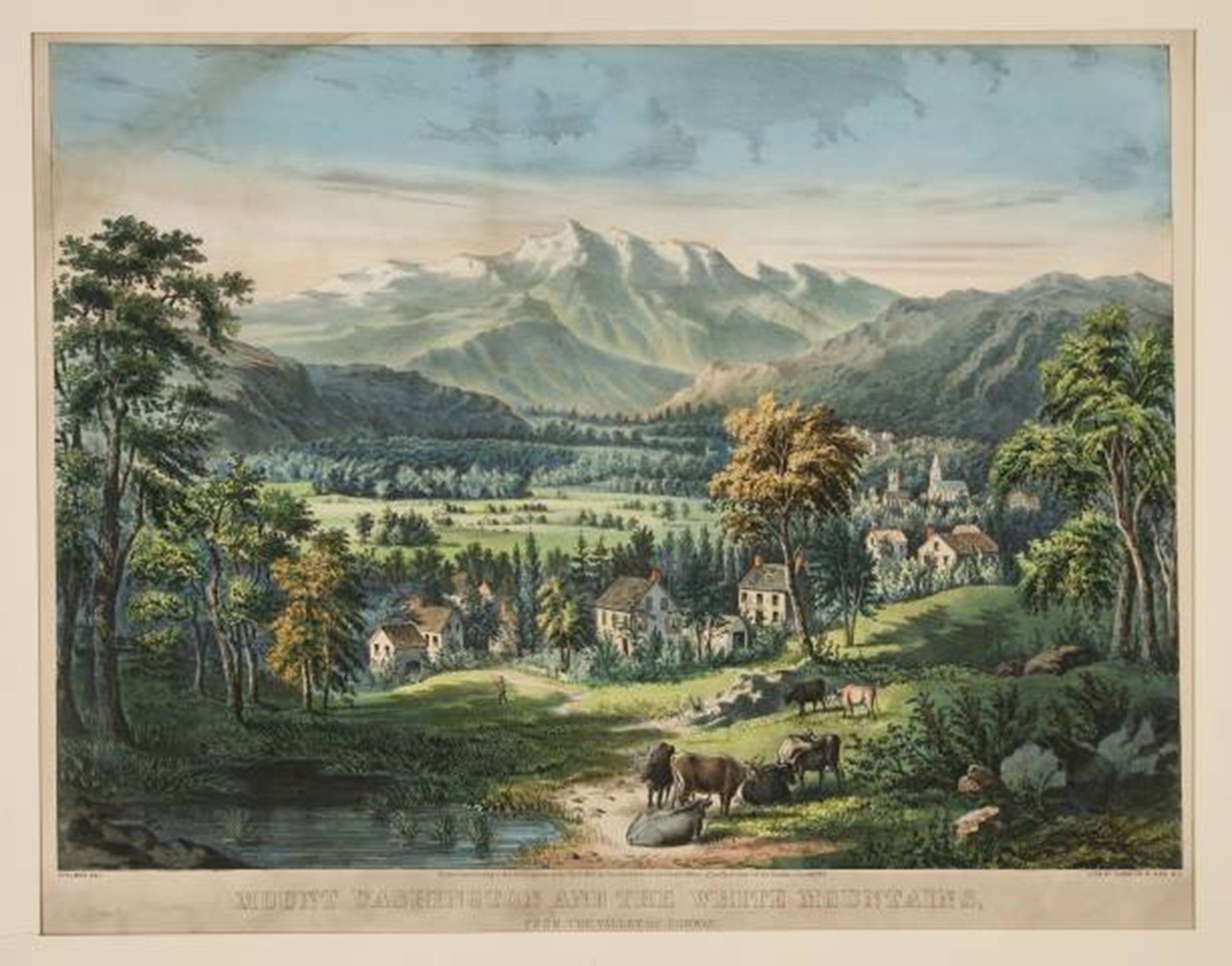 Mount Washington Prints: Common Frame Sizes and Mat Styles