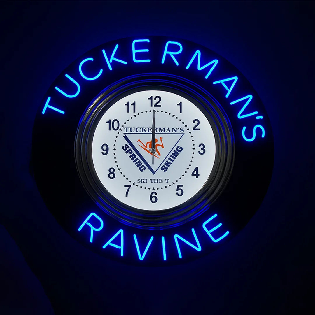 Tuckerman Ravine Neon Clock