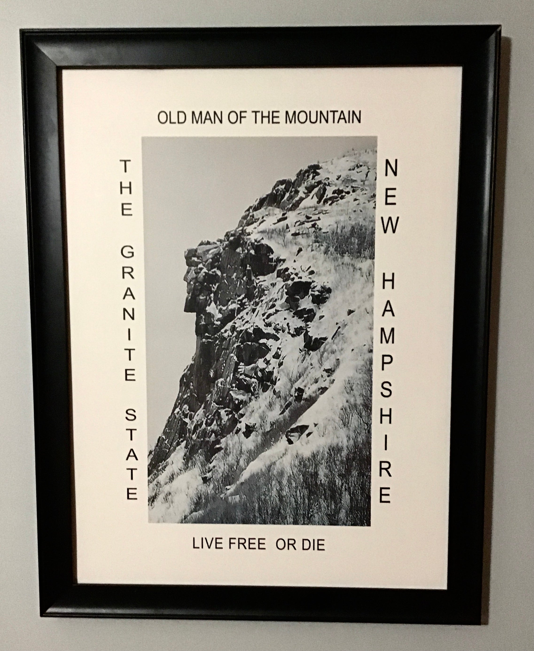 Old Man Of The Mountain Print