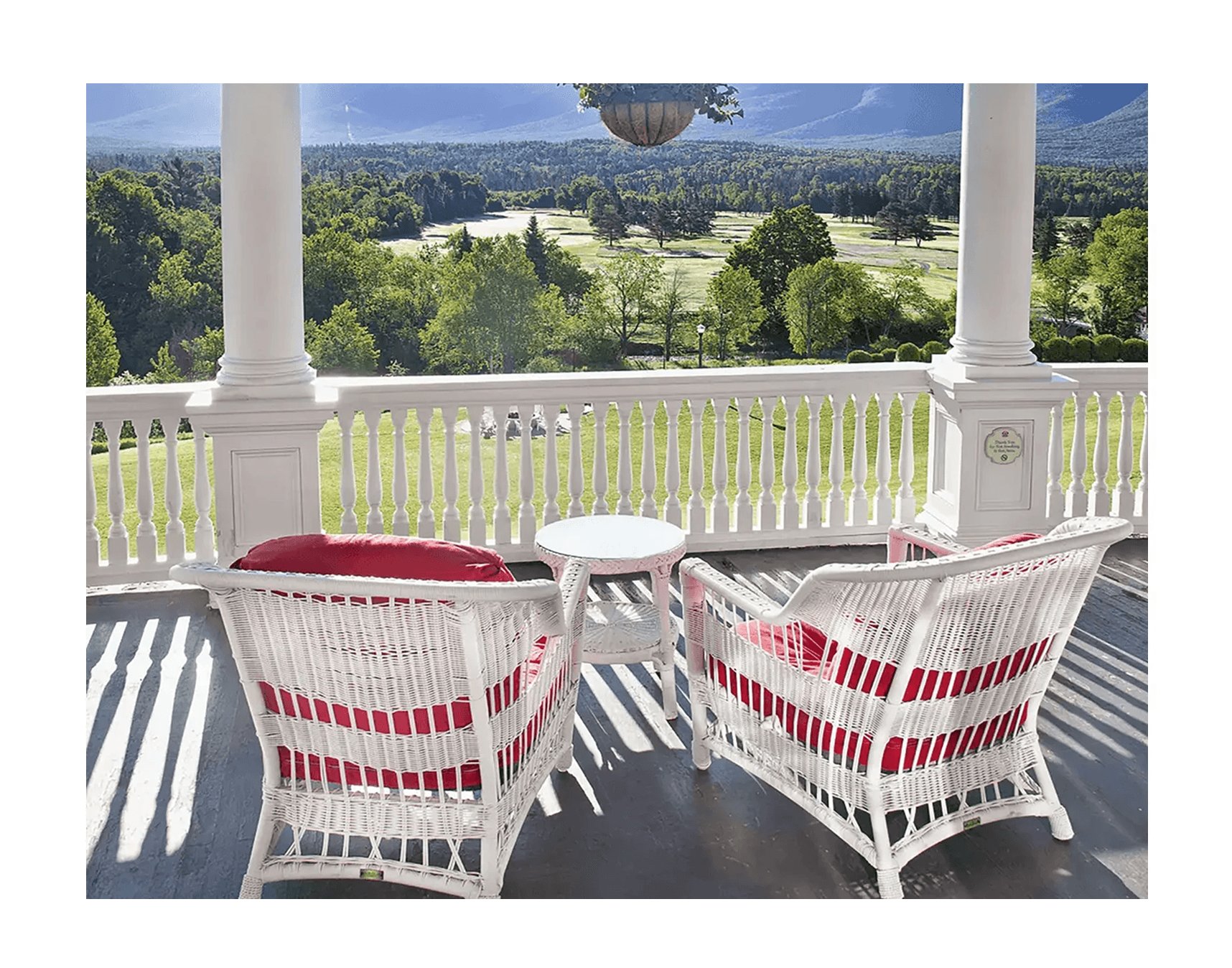 Mount Washington Hotel Back Porch