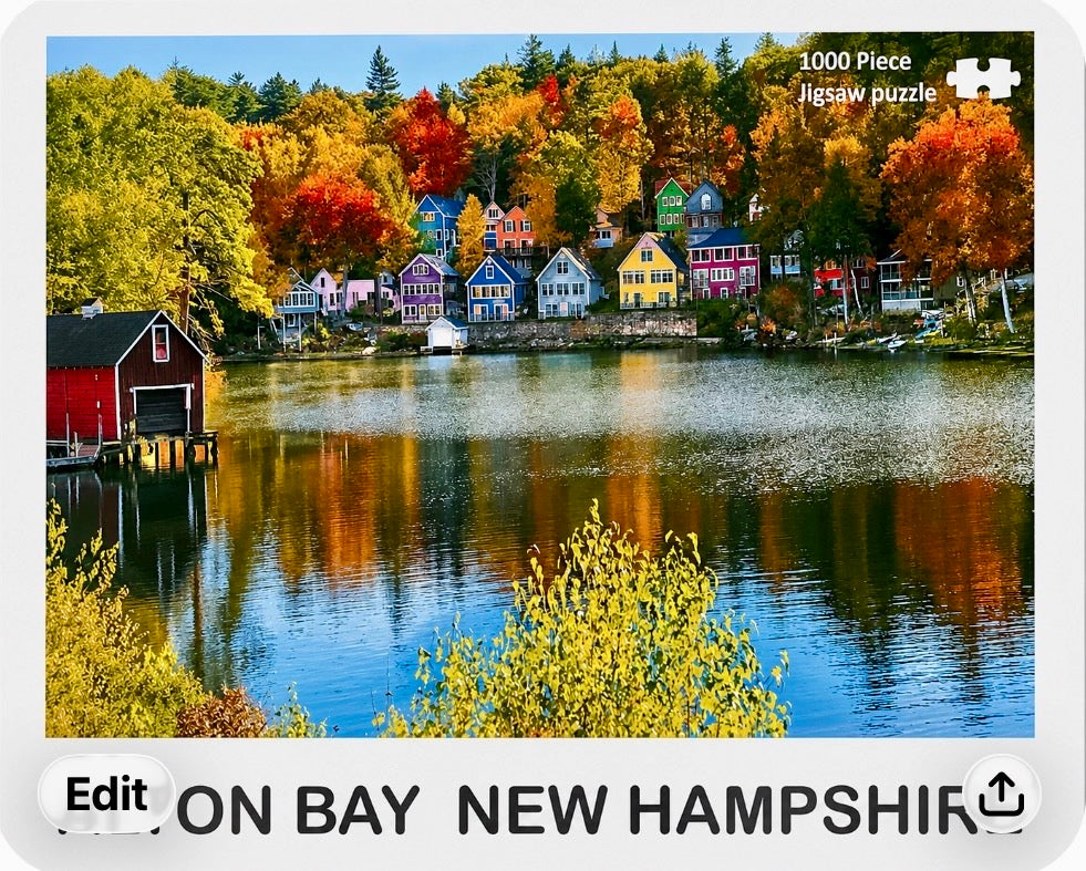 Alton Bay NH puzzle