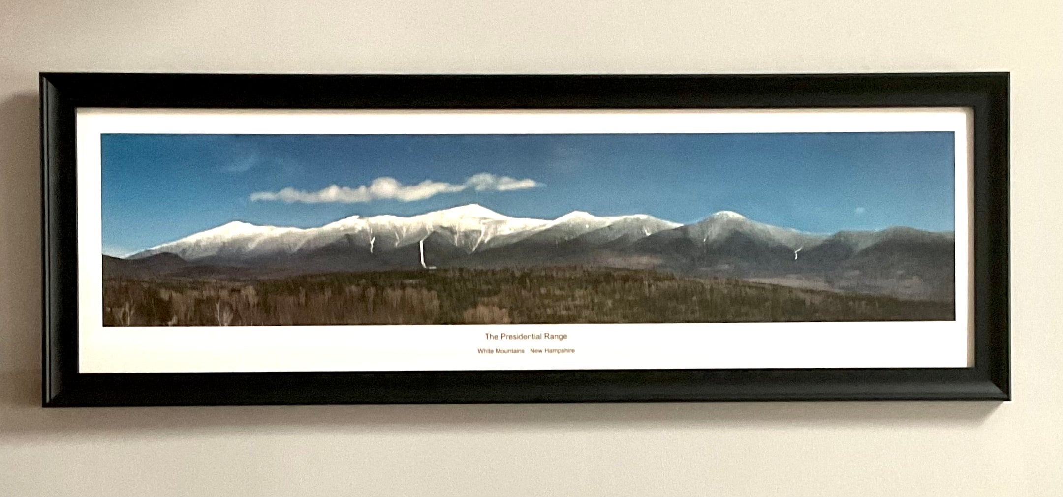 Presidential Range 12x40 Panoramic Print