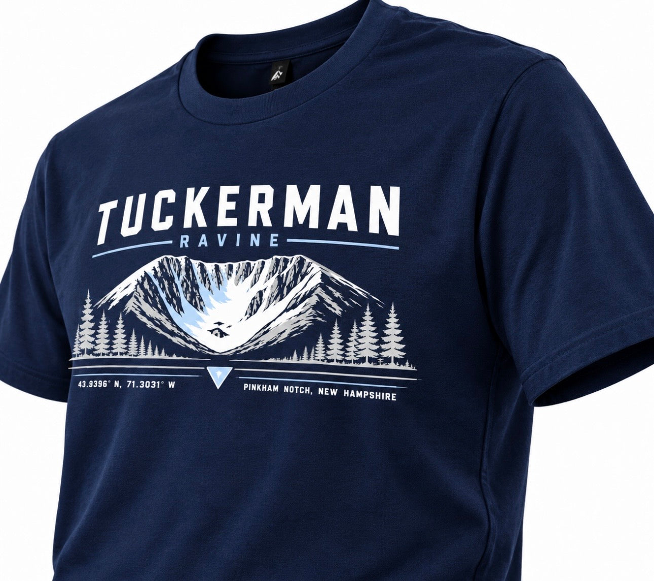 Tuckerman Ravine  Navy Blue T-Shirt