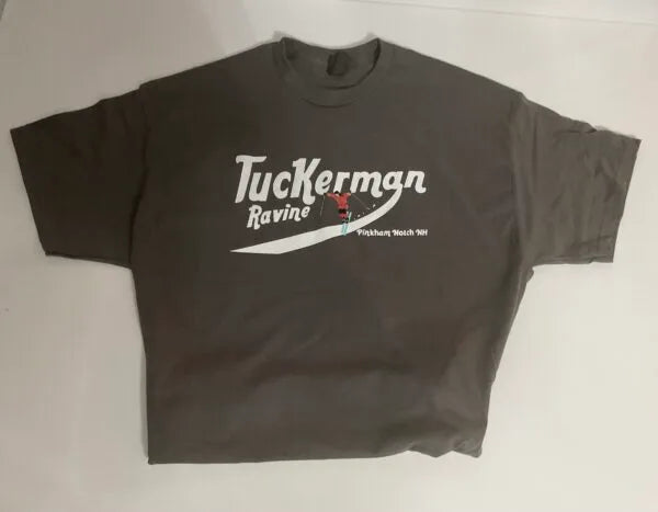 Charcoal Gray Tuckerman Ravine T-shirt